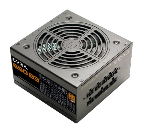 220-B3-0650-V1 EVGA 650 B3 650-Watts 120-230V AC ATX12V/EPS12V 85% Efficiency Power Supply