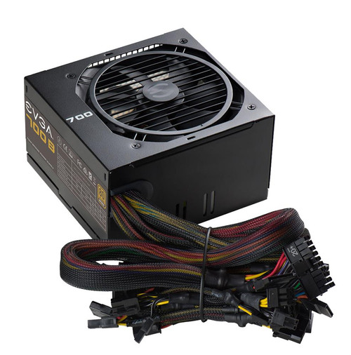 100-B1-0700-K1 EVGA 700B Bronze 700-Watts 12V 56A 80 Plus Bronze Power Supply