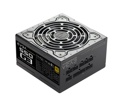 220-G3-0550-Y2 EVGA SuperNOVA 550 G2 550-Watts ATX Power Supply