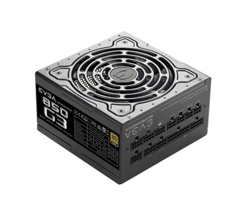 220-G3-0850-X2 EVGA SuperNOVA 850 G3 850-Watts ATX 24-Pin 80 Plus Gold Power Supply