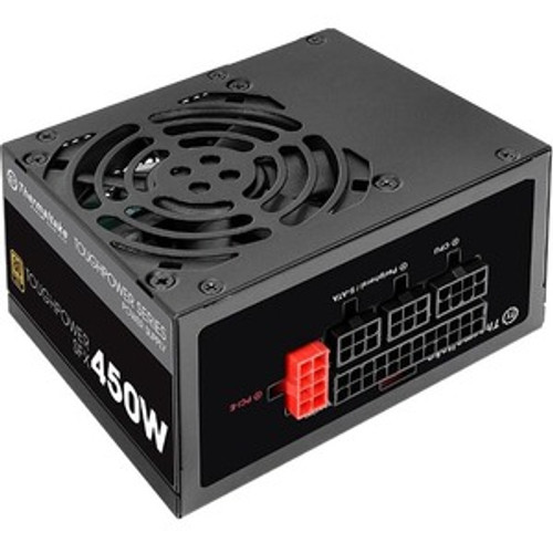 PS-STP-0450FPCGUS-G Thermaltake Toughpower SFX 450-Watts ATX12V 24-Pin 80 Plus Gold Power Supply