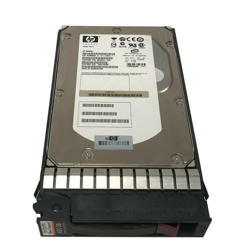 AJ711AR HP 400GB 10000RPM Fibre Channel 4Gbps Dual Port Hot Swap 3.5-inch Internal Hard Drive for StorageWorks EVA5000