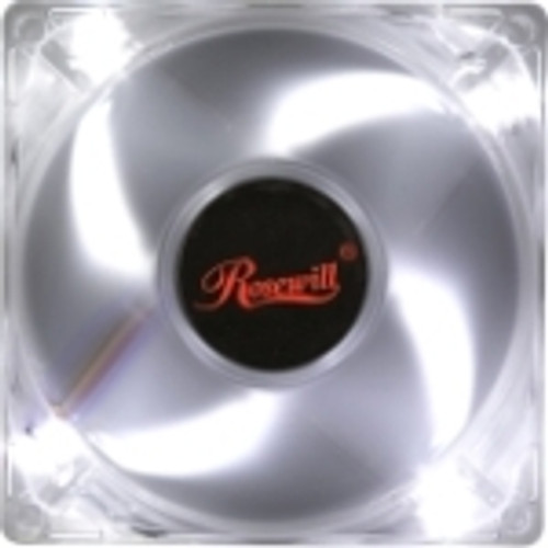 RFA-80-WL Rosewill 80mm 4 White LEDs LED Case Fan 1 x 80 mm 2500 rpm Sleeve Bearing