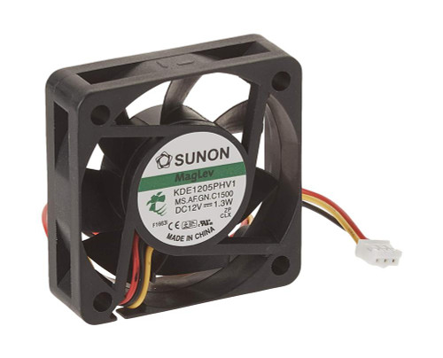 KDE1205PHV1 Sunon 's50x50x15mm Fan comes with a 3 pin molex conn