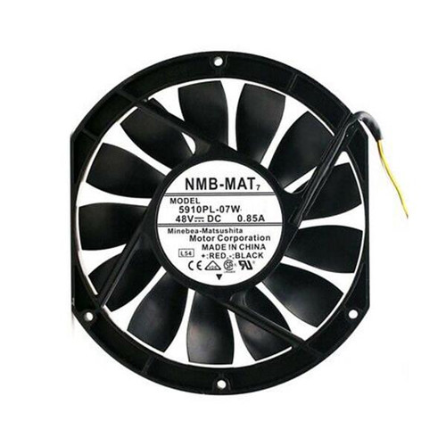 5910PL-07W-B59-L50 NMB Technologies 172x25.4mm 48VDC Wire Axial DC Fan