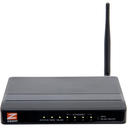 4403-00-00 Zoom 4403 WiFi Router-Repeater 1 x Antenna 150Mbps Wireless Speed 4 x Network Port 1 x Broadband Port Desktop (Refurbished)