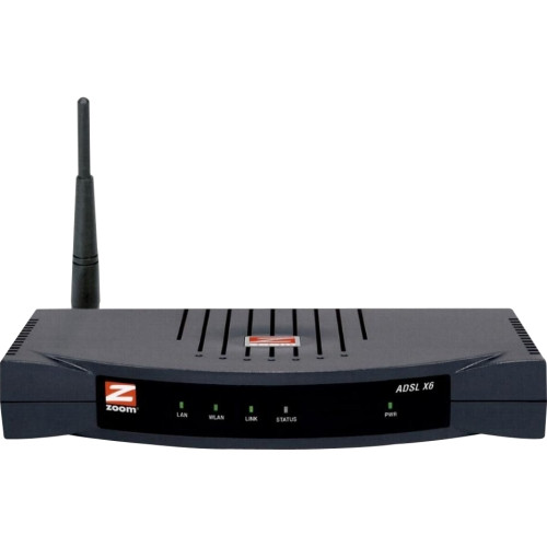 5590-00-00 Zoom ADSL X6 5590 Modem/Wireless Access Point/Router/Advanced Firewall 4 x LAN (Refurbished)