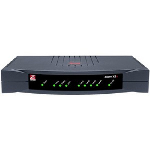 5565-00-03 Zoom 5565 ADSL X5v Router (Annex A) 4 x 10/100Base-TX LAN, 1 x ADSL WAN, 1 x , 1 x USB (Refurbished)