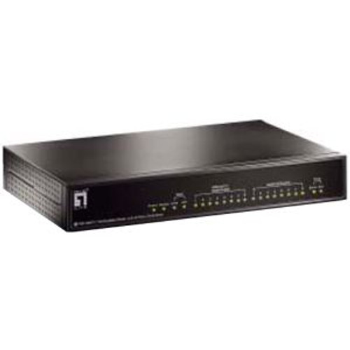 FBR-1800TX LevelOne ADSL Router with Printer Server 1 x 10/100Base-TX WAN, 8 x 10/100Base-TX LAN, 1 x Printer (Refurbished)