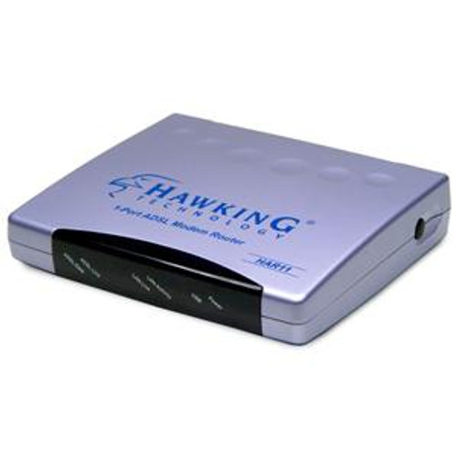 HAR11A Hawking HAR11 Broadband Router 1 x 10/100Base-TX LAN, 1 x ADSL WAN, 1 x USB (Refurbished)