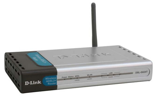 DSL-G624T D-Link 4-Port Wireless Adsl Router (Refurbished)