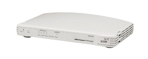 3CR870-95 3Com OfficeConnect 4-Port 10BASE-T / 100BASE-TX Ethernet VPN Firewall Router (Refurbished)