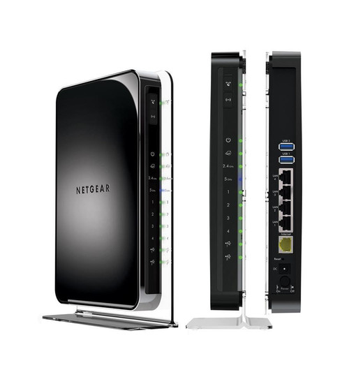 WNDR4500-100PAS NetGear N900 (4x 10/100/1000Mbps Lan and 1x 10/100/1000Mbps WAN Port) Wireless Dual Band Gigabit Router (Refurbished)