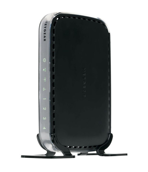 WNB1100-100PES NetGear 10/100Mbps 4x LAN and 1x WAN Ethernet Port Wireless N150 Router (Refurbished)