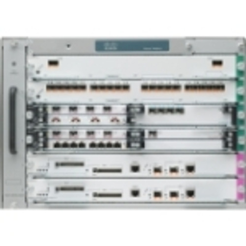 7606S-RSP7XL-10G-P Cisco 7606-S Router Chassis 6 Slots 7U Rack-mountable (Refurbished)