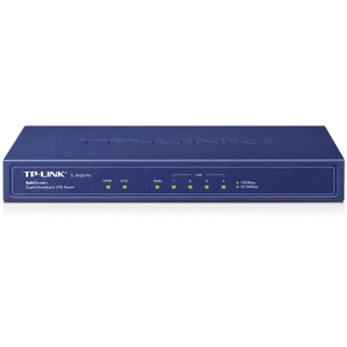 TL-R600VPN TP-Link SafeStream Gigabit Broadband VPN Router 1 Gigabit WAN Port + 4 Gigabit LAN Ports 20 IPsec VPN Tunnels 16 PPTP VPN tunnels and 16 L2TP VPN