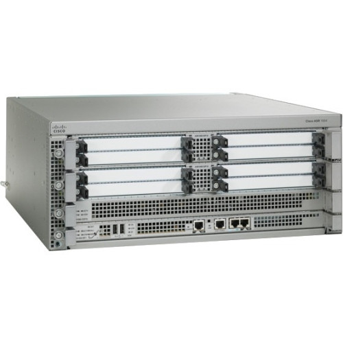 ASR1K4R2-40G-SECK9 Cisco ASR 1004 Router Chassis Management Port 12 Slots Gigabit Ethernet Rack-mountable (Refurbished)