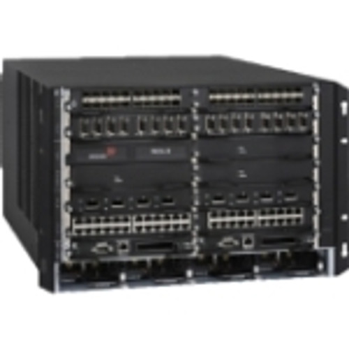 BR-MLXE-8-AC Brocade MLXe-8 Router Chassis 8 Slots 7U Rack-mountable (Refurbished)