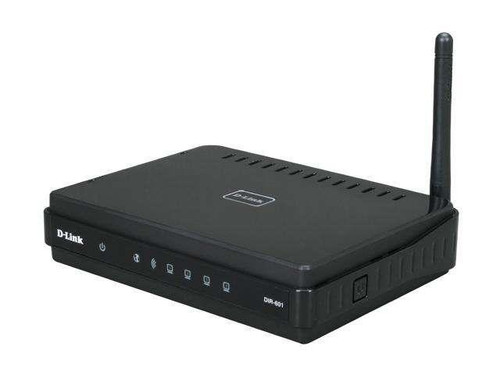 DLDIR601 D-Link Dir-601 Wireless N Home Router 4 x 10/100Base-TX Network LAN, 1 x 10/100Base-TX Network WAN IEEE 802.11n (draft) 150Mbps (Refurbished)