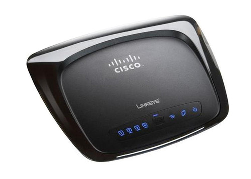 WRT120N-BP Cisco Wireless-N Home Router 4 x 10/100Base-TX Network LAN 1 x Network WAN (Refurbished)