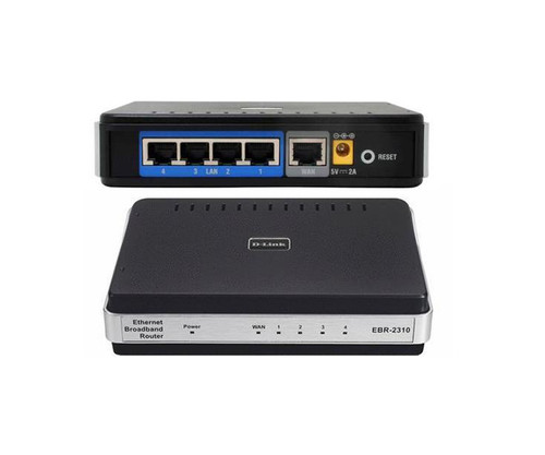 DHEBR2310 D-Link EBR-2310 Ethernet Broadband Router (Refurbished)