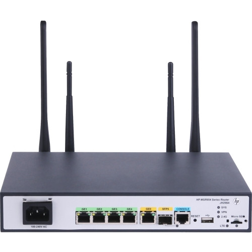 JH299A HP MSR954-W IEEE 802.11n Ethernet Cellular Wireless Router (Refurbished)