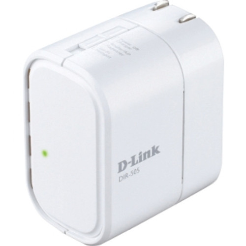 DIR-505L D-Link DIR-505L Wireless Router IEEE 802.11n 1 x Antenna ISM Band 54 Mbps Wireless Speed 1 x Broadband Port USB Wall Mountable (Refurbished)