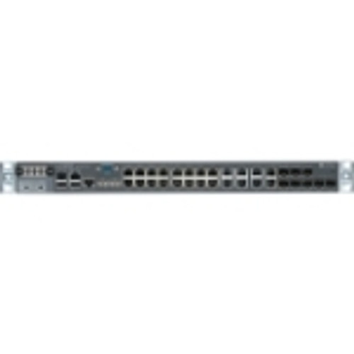 ACX2100-DC Juniper Router 24 Ports Management Port 8 Slots Gigabit Ethernet T-carrier/E-carrier 1U Rack-mountable (Refurbished)