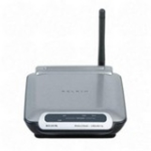 PTR11498 Belkin Wireless G Router 4 x 10/100Base-TX LAN, 1 x 10/100Base-TX WAN IEEE 802.11b/g 54Mbps (Refurbished)