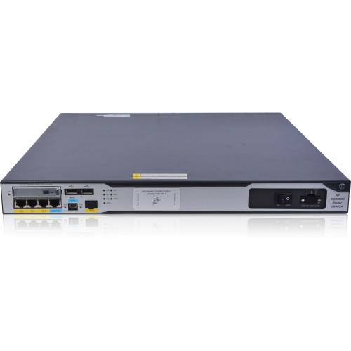 JG407A HP MSR3024 DC Router 3 Ports Management Port 8 Slots Gigabit Ethernet 1U Rack-mountable, Desktop (Refurbished)