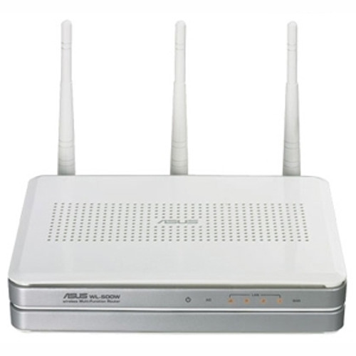 DHWL500W ASUS SuperSpeed WL-500W Multi-Functional Wireless Router (Refurbished)