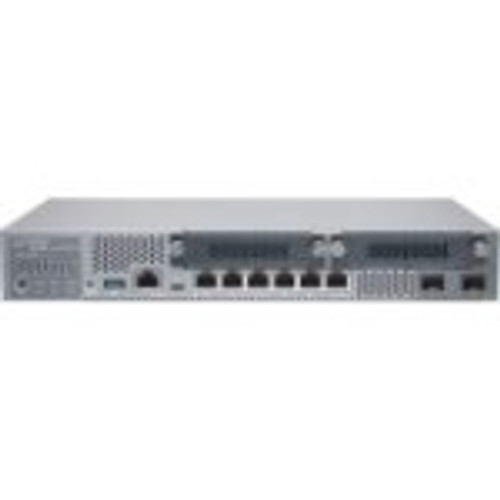 SRX320-POE-TAA Juniper SRX320 Router 6 Ports Management Port PoE Ports 2 Slots Gigabit Ethernet Desktop (Refurbished)