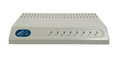 4203640L1#TDMB Adtran Total Access 604 TDM Gateway - 4 x FXS, 1 x T1 WAN, 1 x Serial, 10/100Base-TX (Refurbished)