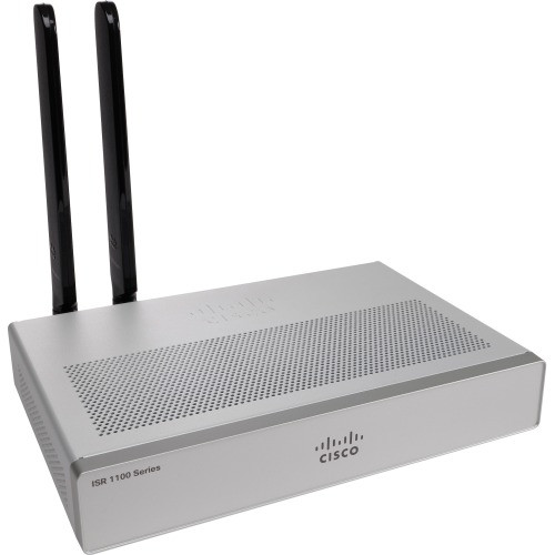 C1101-4PLTEP Cisco Router 5 Ports Management Port SlotsGigabit Ethernet Desktop, Rack-mountable (Refurbished)
