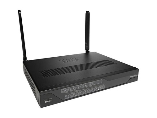 C897VAM-W-E-K9 Cisco Wireless Router Dual-Band (2.4 GHz / 5 GHz) Gigabit Ethernet Black (Refurbished)