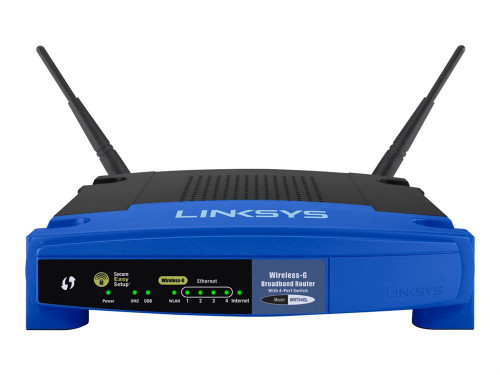 WRT54GL68097 Linksys Wrt54gl 4-port Rj-45 10/100 Wireless Router (Refurbished)