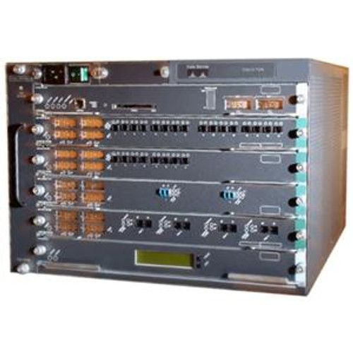 7606-S323B-8G-P Cisco 7606 Router Chassis Ports6 Slots Rack-mountable (Refurbished)