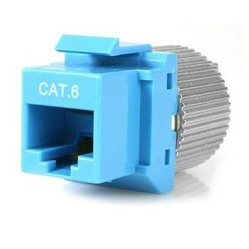 C6KEY2BL StarTech Tool-less Type Cat-6 RJ-45 Keystone Jack