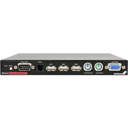 SV1115IPEXT StarTech 1-Port USB PS/2 Server Remote Control IP KVM w/Virtual Media & Serial