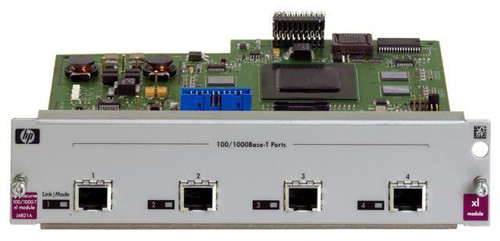 J4821B HP ProCurve 5300xl 4-Port RJ-45 Gigabit Ethernet 100/1000Base-T Switch Expansion Module (Refurbished)