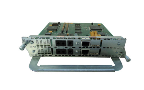 NM-2CT1-CSU Cisco 2600/3600 2-Ports Channelized T1 ISDN PRI With CSU (Refurbished)