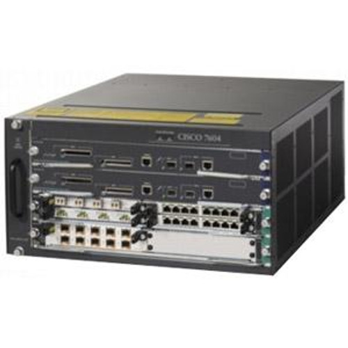 7604-2SUP720XL-2PS Cisco 7604 Router Chassis Ports4 Slots Rack-mountable (Refurbished)