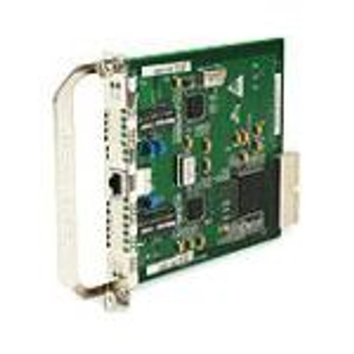 3C13774TAA 3Com Gigabit Ethernet Multi-function Interface Module TAA Compliant 1 x 10/100/1000Base-T LAN Multi-function Interface Module (Refurbished)