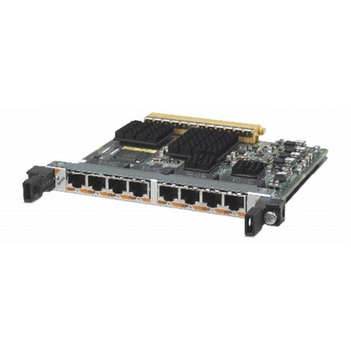 SPA-8XFE-TX= Cisco 8 Port 10/100 Ethernet Shared Port Adapter with RJ-45 (Refurbished)