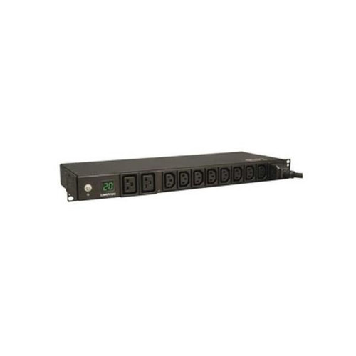 E7682A HP 10-Outlets PDU 2 x IEC 320 EN 60320 C19, 8 x IEC 320 EN 60320 C13 Horizontal Rackmount, Vertical Rackmount