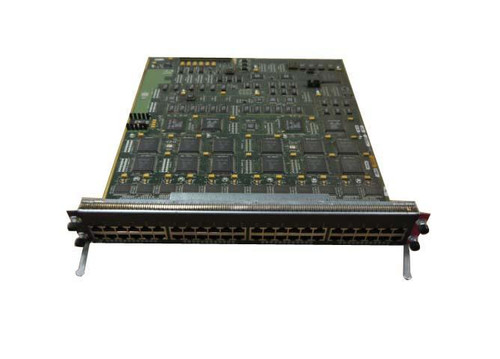 WS-X5014 Cisco 48-Ports RJ-45 10Base-T Desktop Ethernet Switching Module (Refurbished)