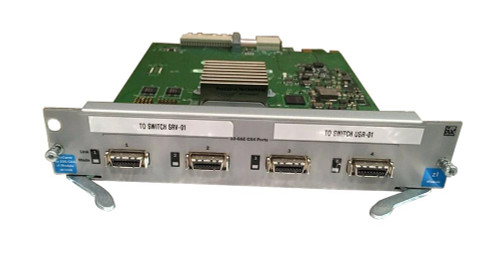 J8708AR HP ProCurve 5400zl 4-Port 10Gbe CX2 Expansion Module Switch (Refurbished)