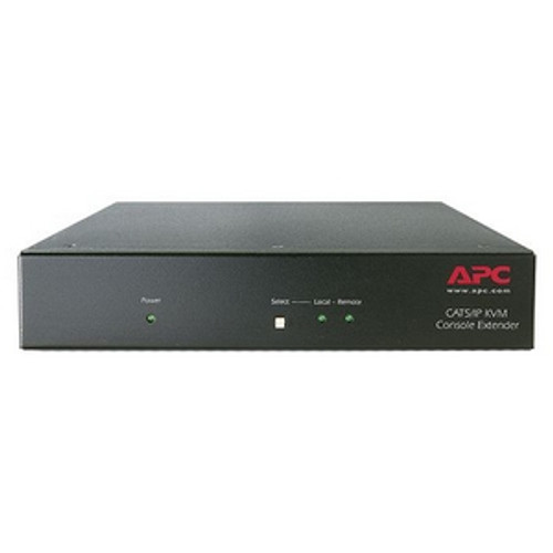 AP5410 APC CAT5/IP KVM Console Extender 1 Computer(s) 1 Local User(s) 1 x HD-15 Monitor, 1 x mini-DIN (PS/2) Keyboard, 1 x mini-DIN (PS/2) Mouse