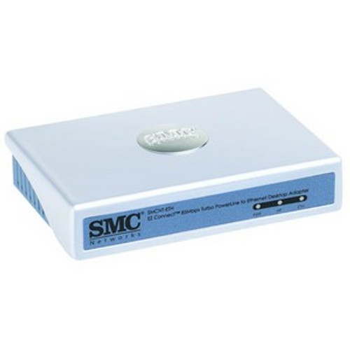 SMCHT-ETH SMC EZ Connect 85MB/s Turbo Powerline to Ethernet Desktop Adapter