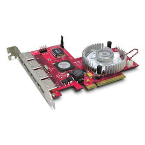 713113 LaCie 4-Port PCI-Express x8 Serial ATA RAID Controller PCI Express x8 300MBps 4 x Serial ATA/300 External SATA